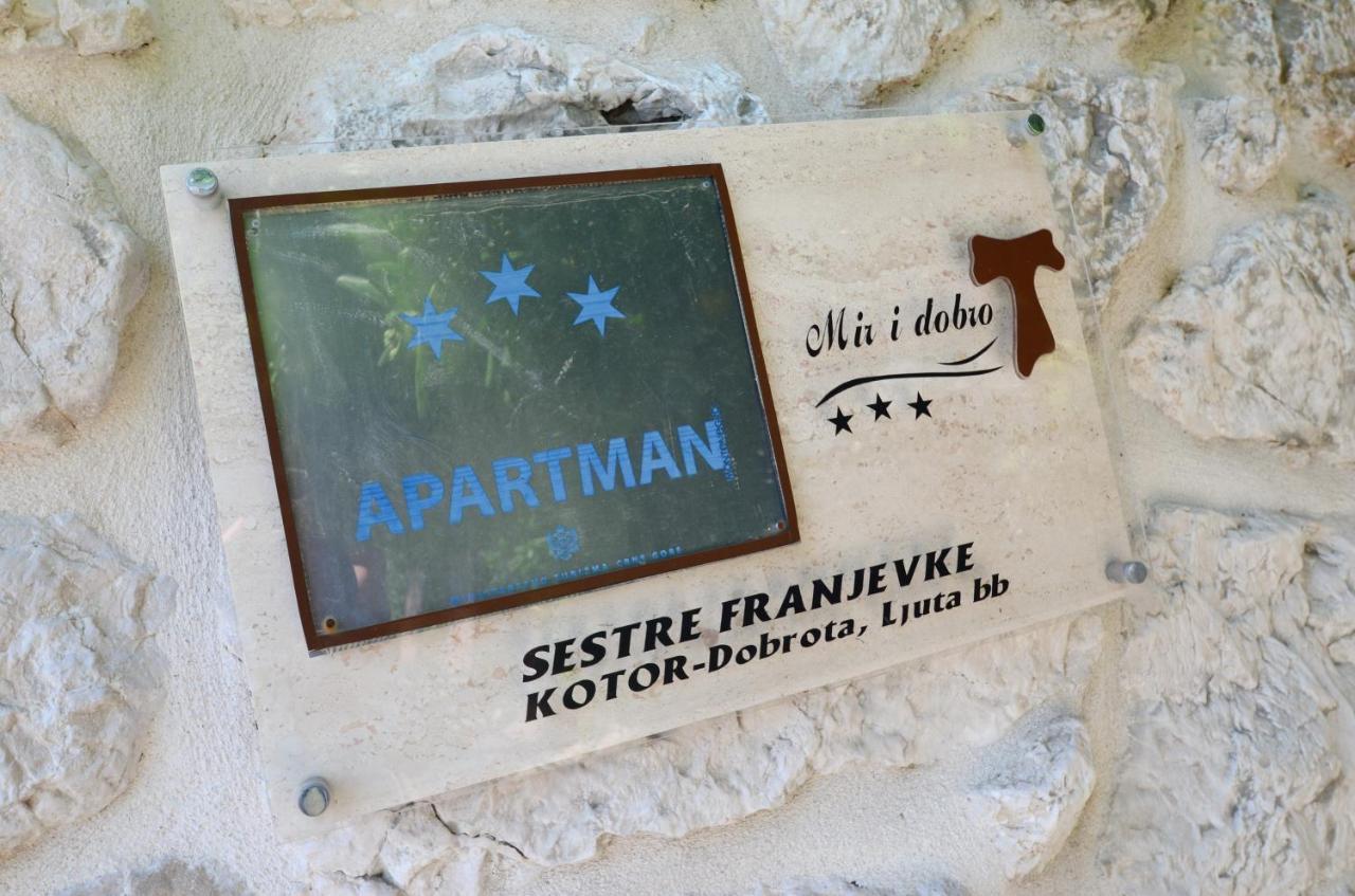 Tau Mir I Dobro Apartment Kotor Exterior photo